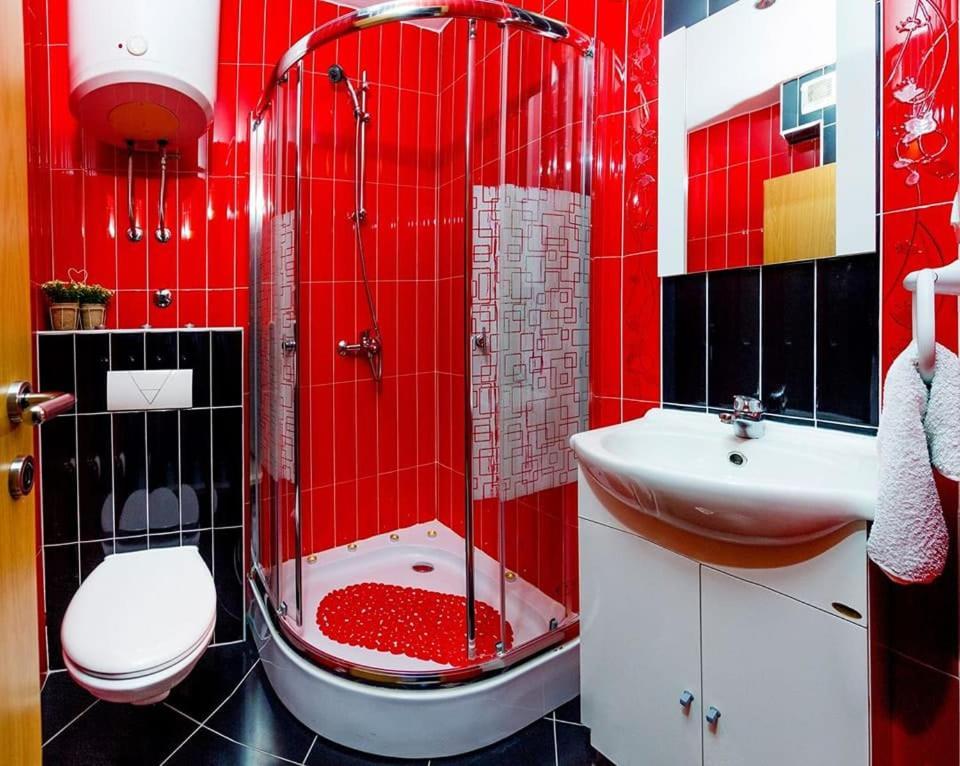 Apartments Andrijanic Baška Voda الغرفة الصورة