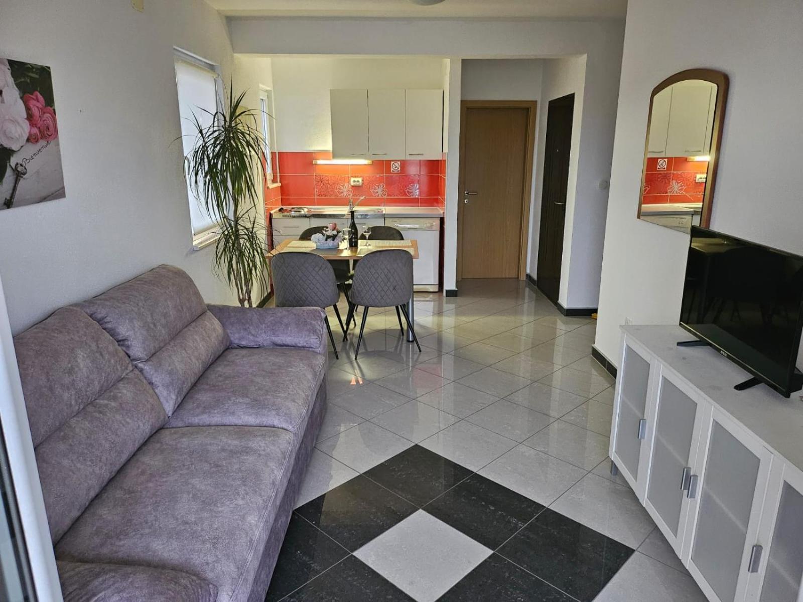 Apartments Andrijanic Baška Voda المظهر الخارجي الصورة
