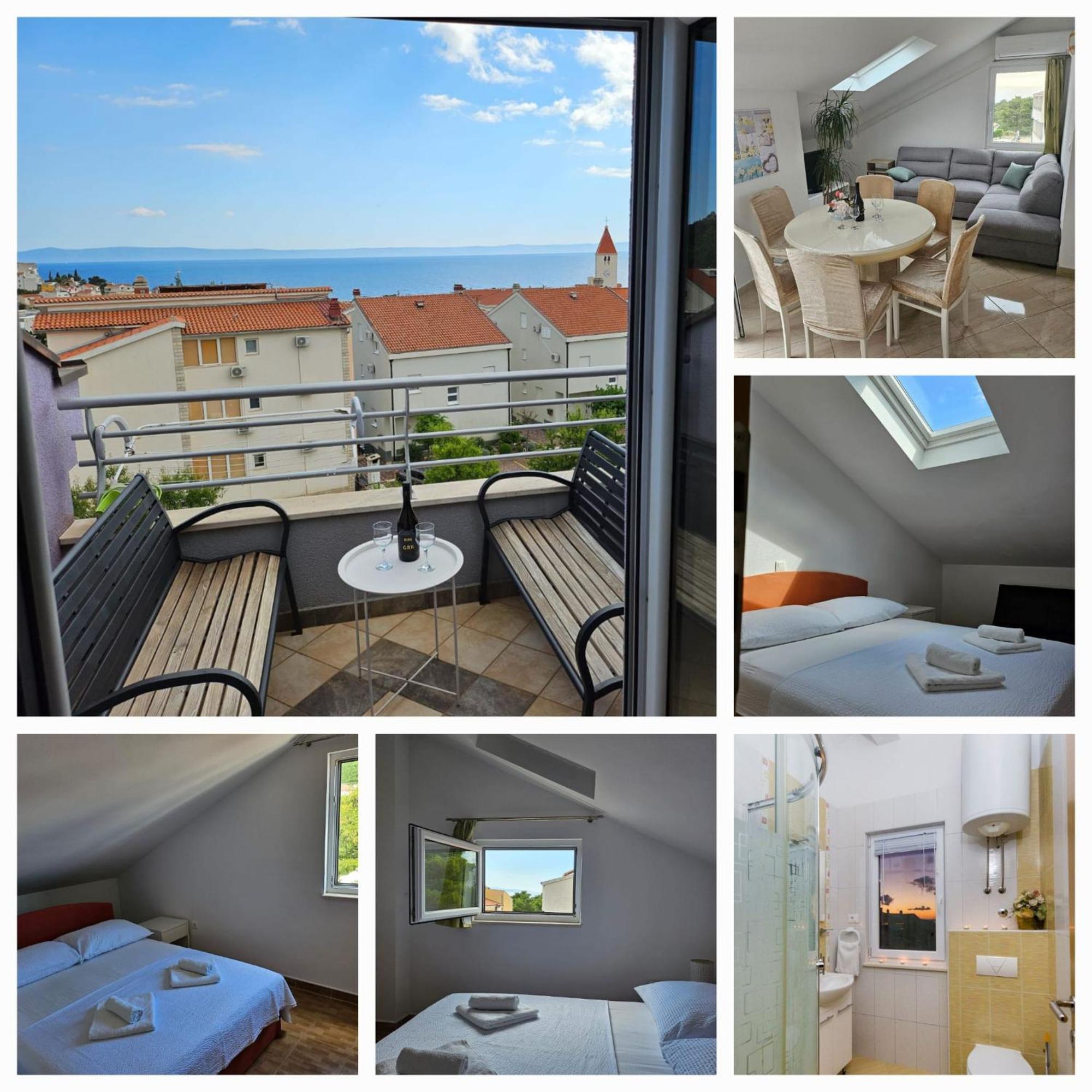 Apartments Andrijanic Baška Voda المظهر الخارجي الصورة
