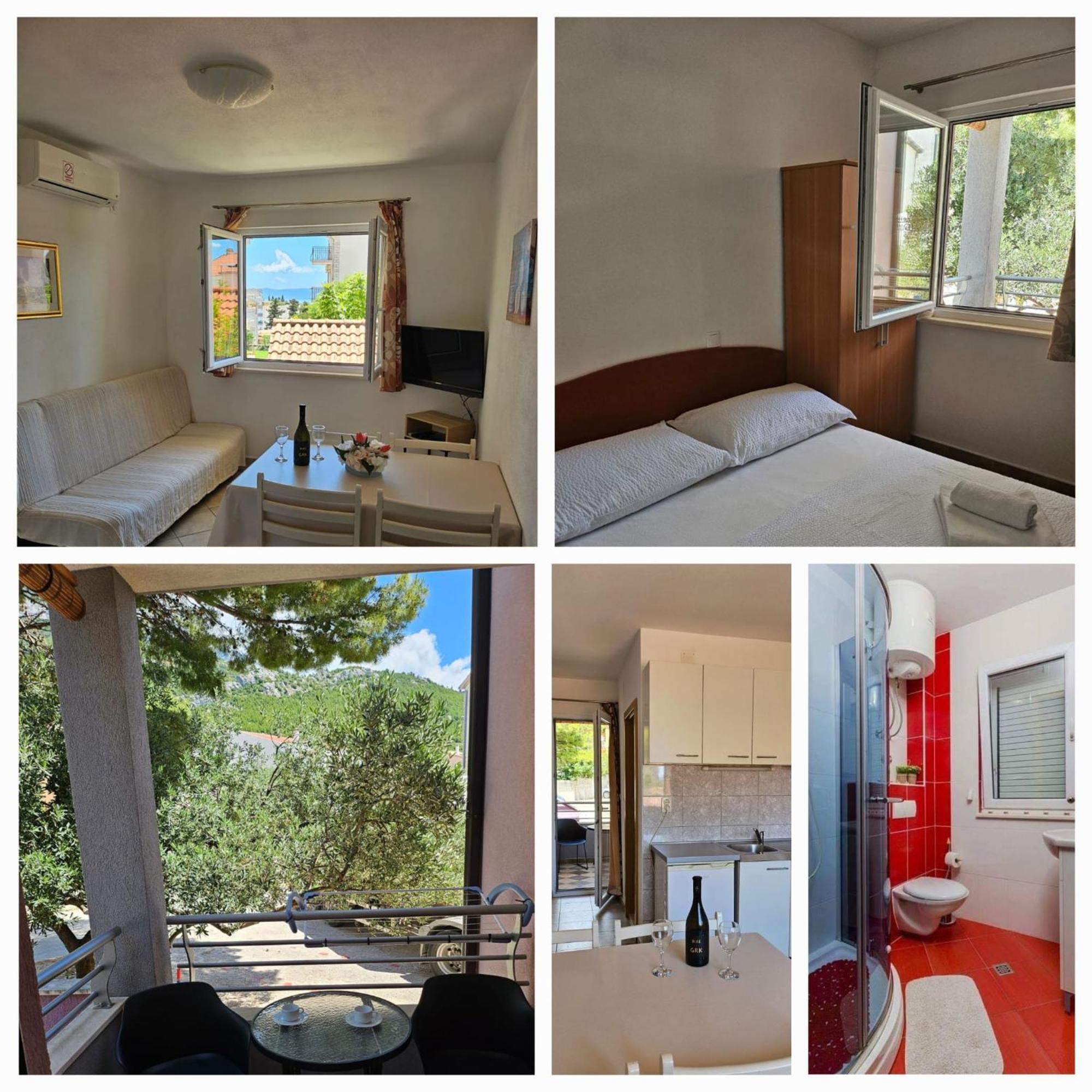 Apartments Andrijanic Baška Voda المظهر الخارجي الصورة