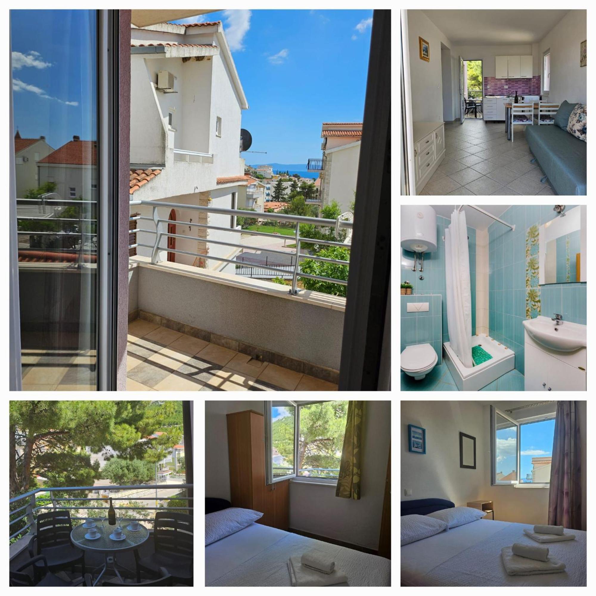 Apartments Andrijanic Baška Voda المظهر الخارجي الصورة