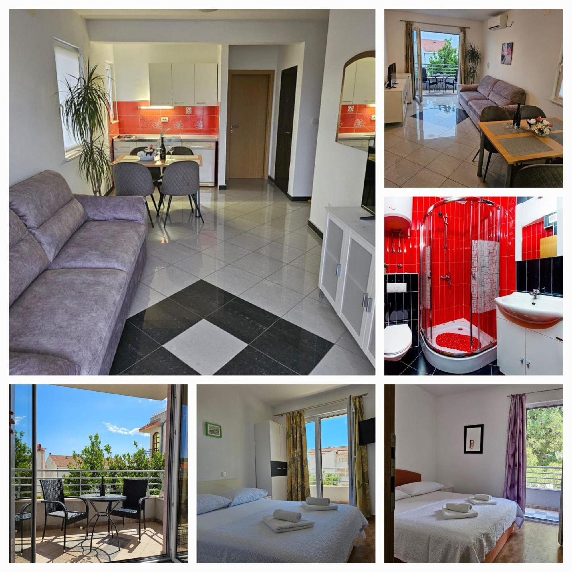 Apartments Andrijanic Baška Voda المظهر الخارجي الصورة